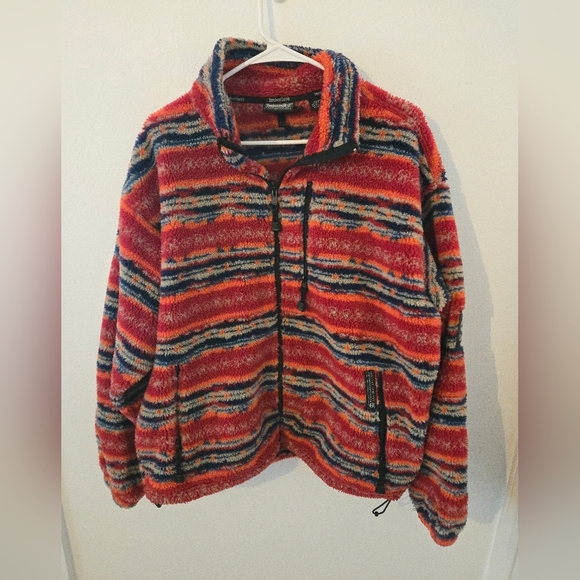Vintage Timberland Sherpa Fleece Jacket Active Performance Mens Size Medium Tusc - Picture 1 of 7